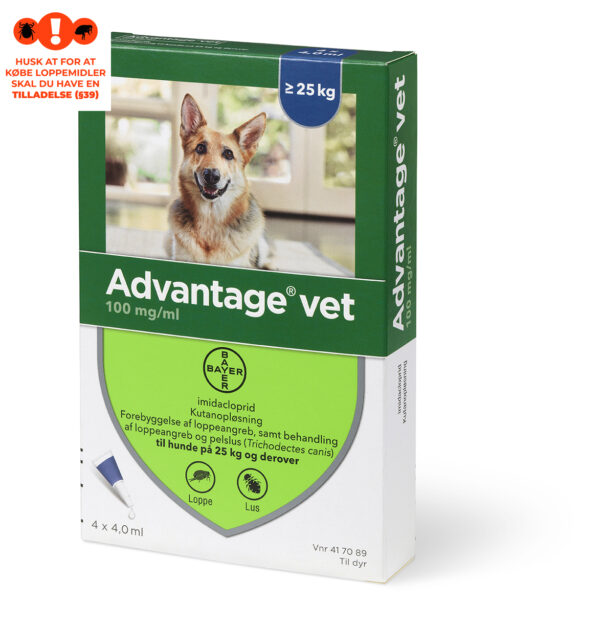 Advantage Hund 25-40kg.