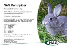 NAG Kaninpiller 3 Kg.