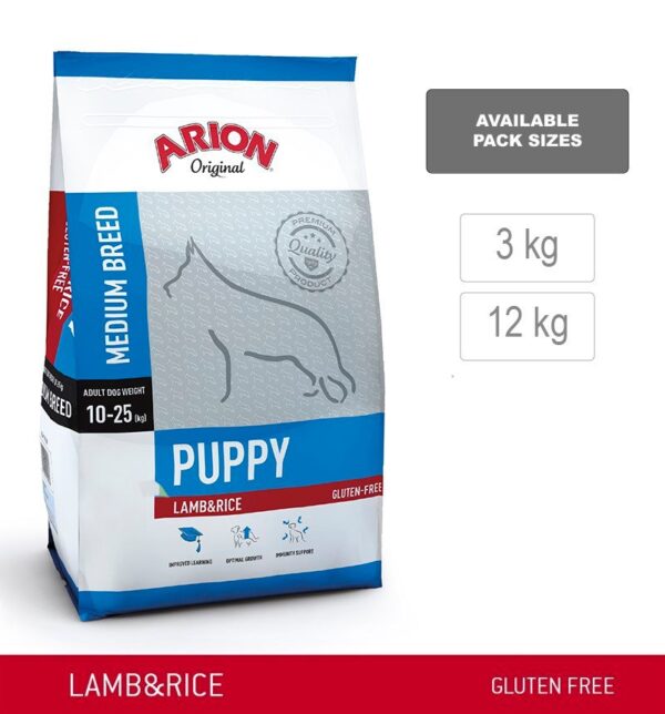 Arion Puppy Medi. Lam 3kg